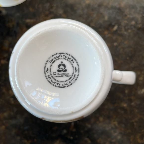 Two Teavana Ceramic Tea Infusers (Cup, Lid, and Infuser Basket) - Picture 8 of 8